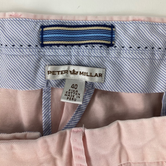 Peter Millar Pink Shorts Mens Size 40 - Picture 5 of 5